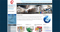 Desktop Screenshot of centenarypolytex.com